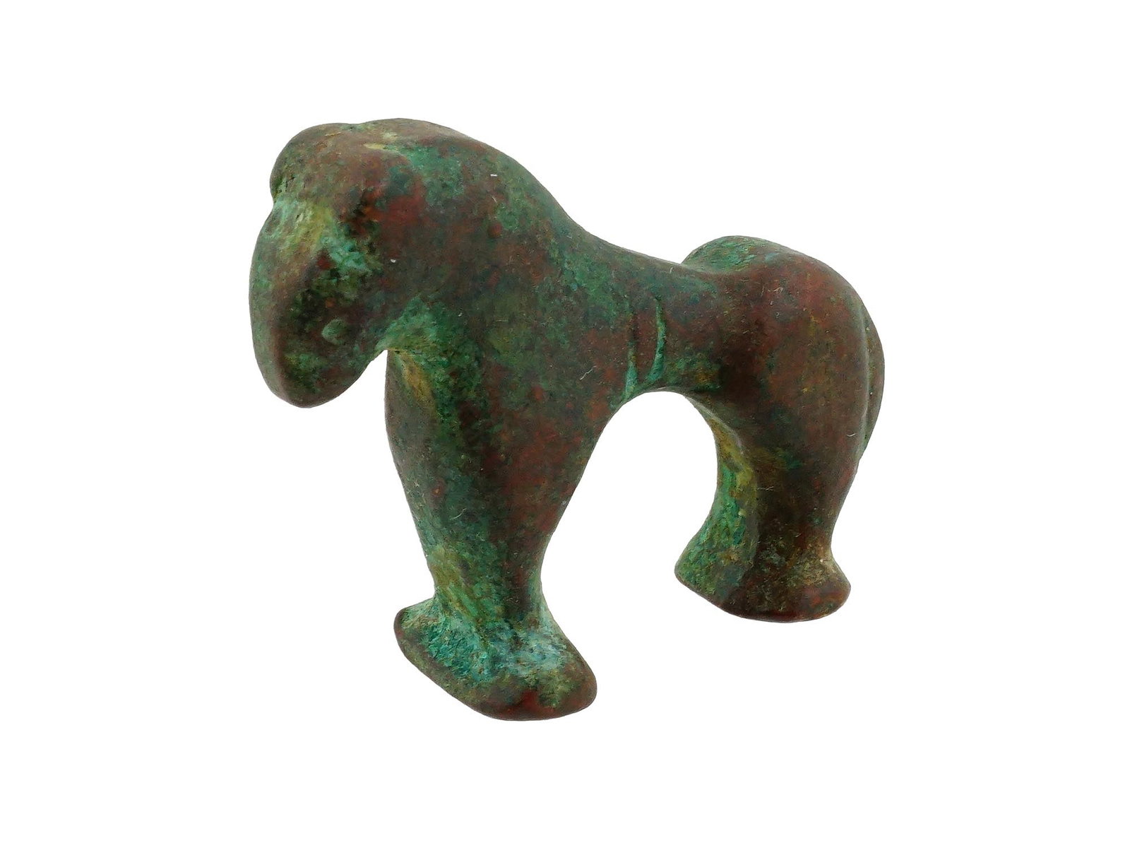ANCIENT ROMAN BRONZE FIGURE OF ANIMAL (1 of 7)