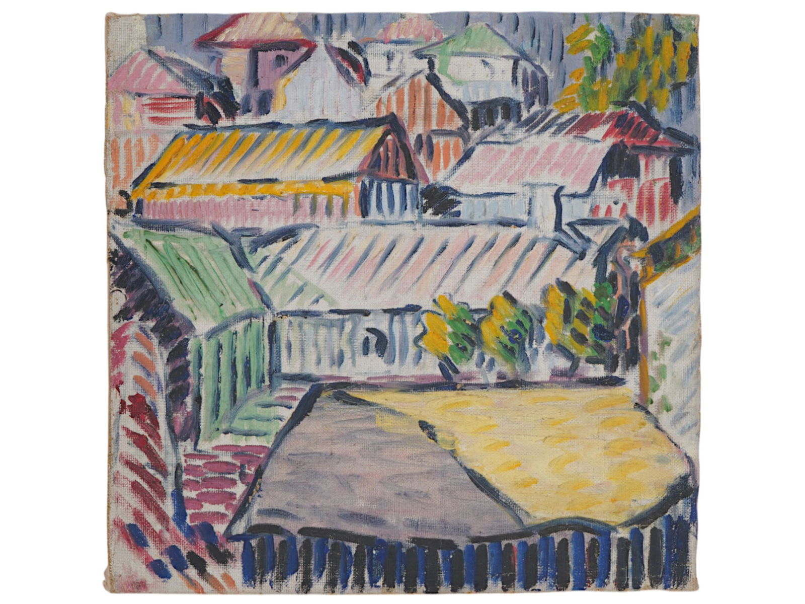 ARMENIAN OIL PAINTING SIGNED MARTIROS SARYAN (1 of 5)