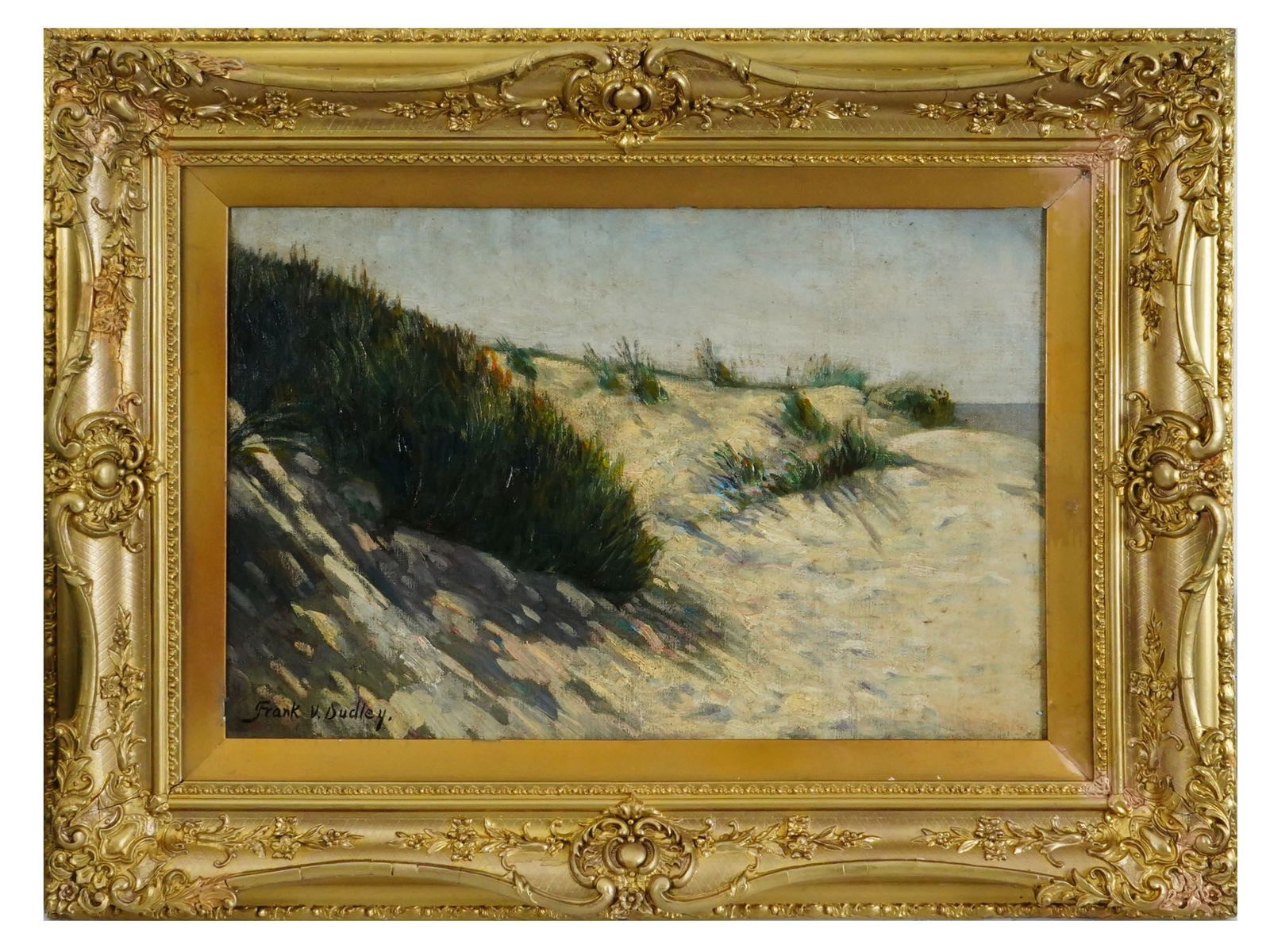 FRANK DUDLEY AMERICAN LANDSCAPE OIL PAINTING (1 of 4)