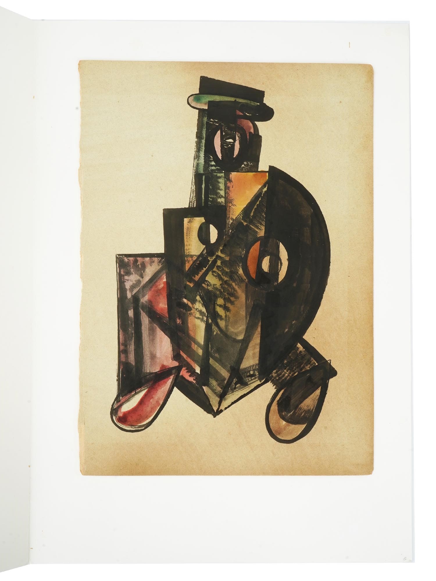 ATTR TO VARVARA STEPANOVA RUSSIAN MIXED MEDIA PAINTING (1 of 7)