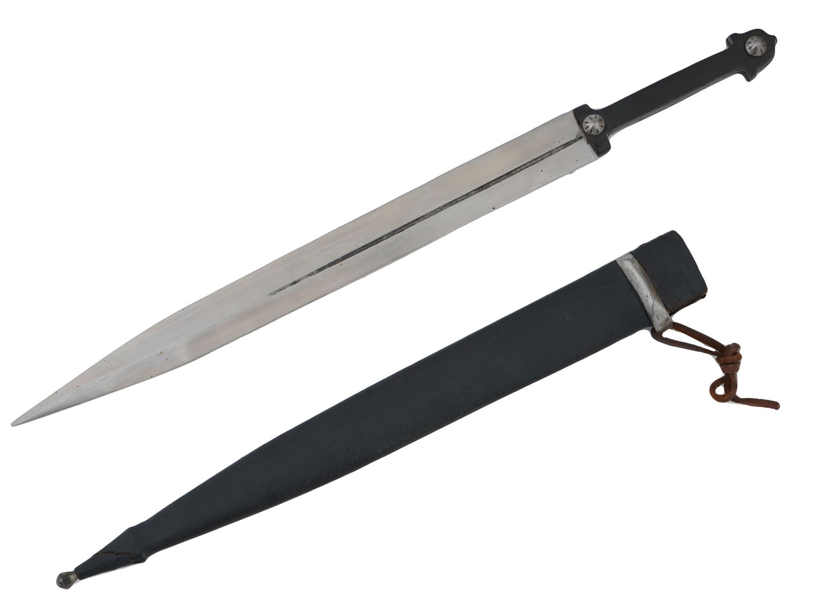 ANTIQUE RUSSIAN CAUCASIAN KUBACHI KINJAL DAGGER (1 of 5)