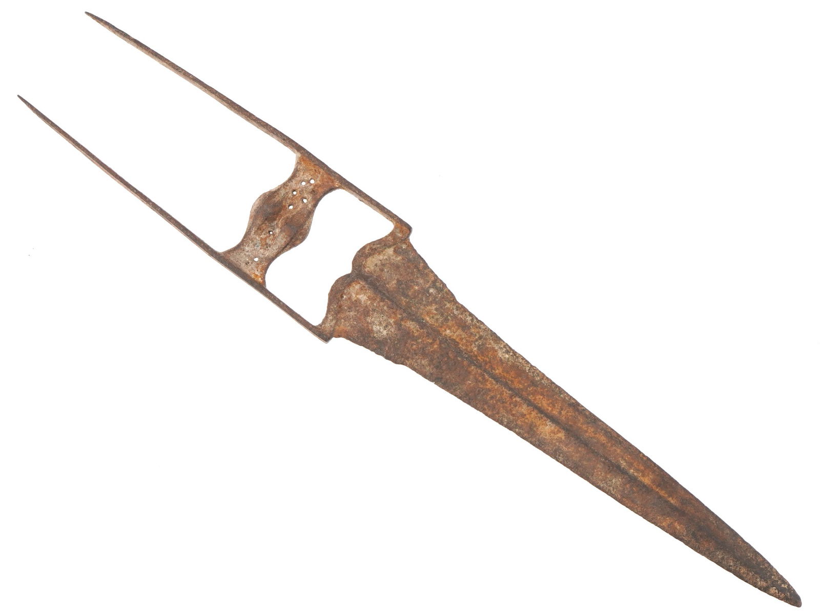ANTIQUE METAL INDO PERSIAN DAGGER KATAR (1 of 4)
