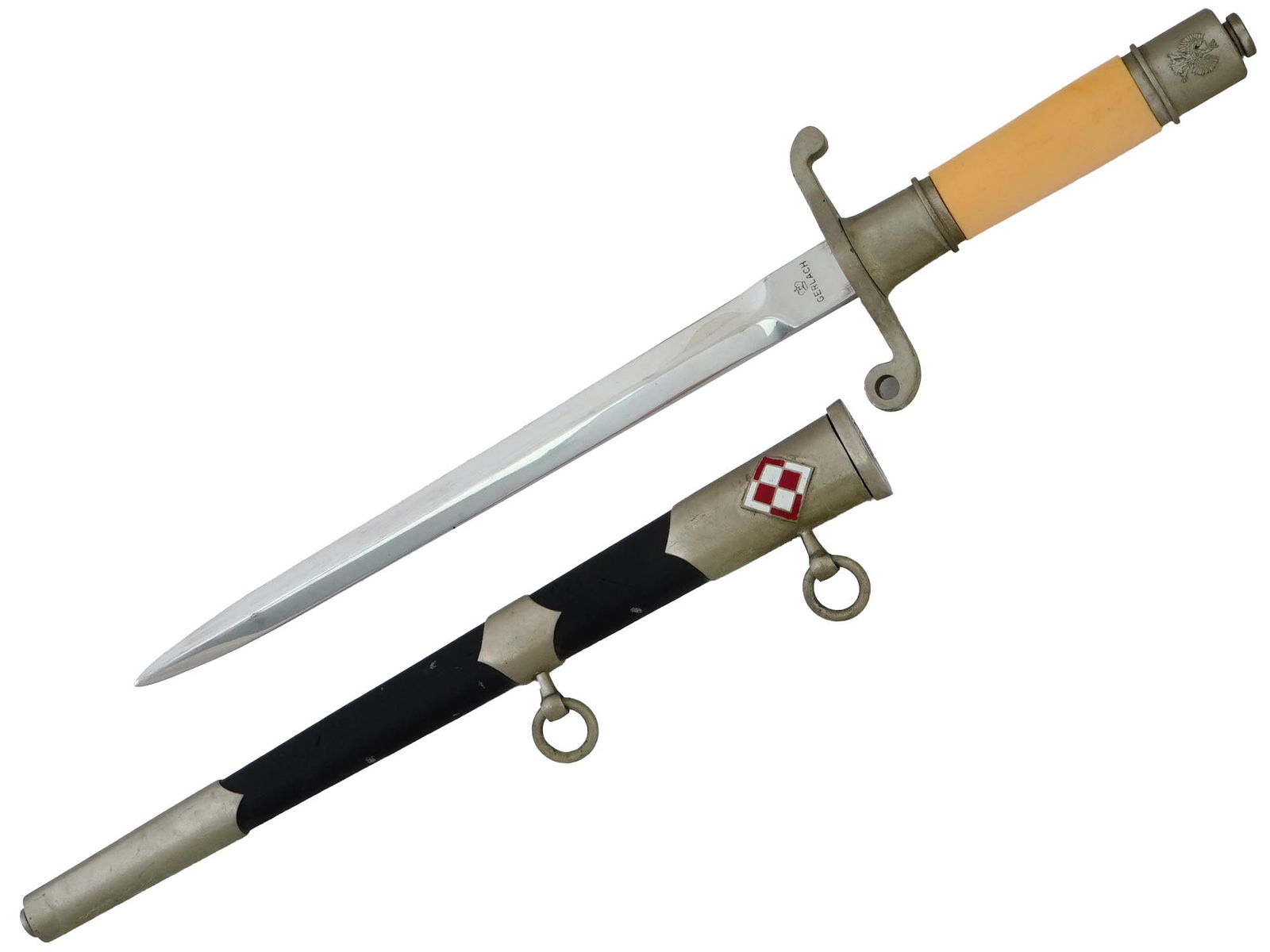 POST WWII POLISH AIR FORCE OFFICER DAGGER M 1952 (1 of 5)