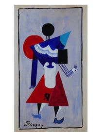 AFTER JEAN POUGNY RUSSIAN FRENCH AVANT GARDE PAINTING