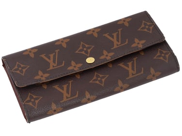 LOUIS VUITTON PARIS LADIES MONOGRAM LEATHER WALLET