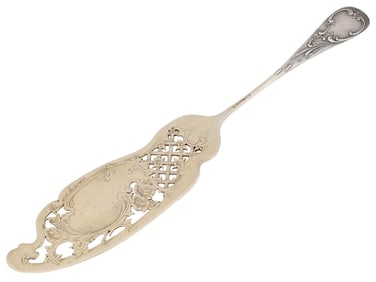 LARGE RUSSIAN SILVER WEDDING CAKE SERVING KNIFE