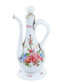 18TH CENTURY TURKISH OTTOMAN OPALINE GLASS PITCHER