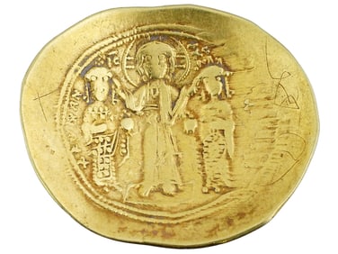 22K GOLD BYZANTINE EMPIRE ROMAN IV DIOGENES COIN