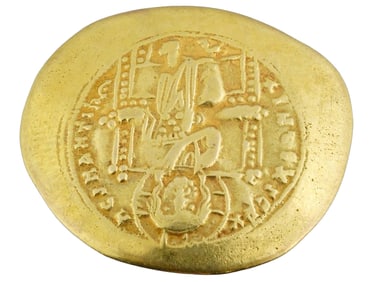 22K GOLD BYZANTINE EMPIRE CONSTANTINE X DUCAS COIN