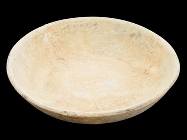 ANCIENT MIDDLE EASTERN HOLY LAND TERRACOTTA PLATE