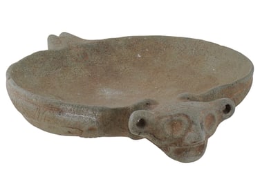 RARE ANCIENT PRE COLUMBIAN TAINO STONE RITUAL PLATE