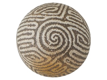 ANCIENT PRE COLUMBIAN ARAWAK TAINO STONE GAME BALL