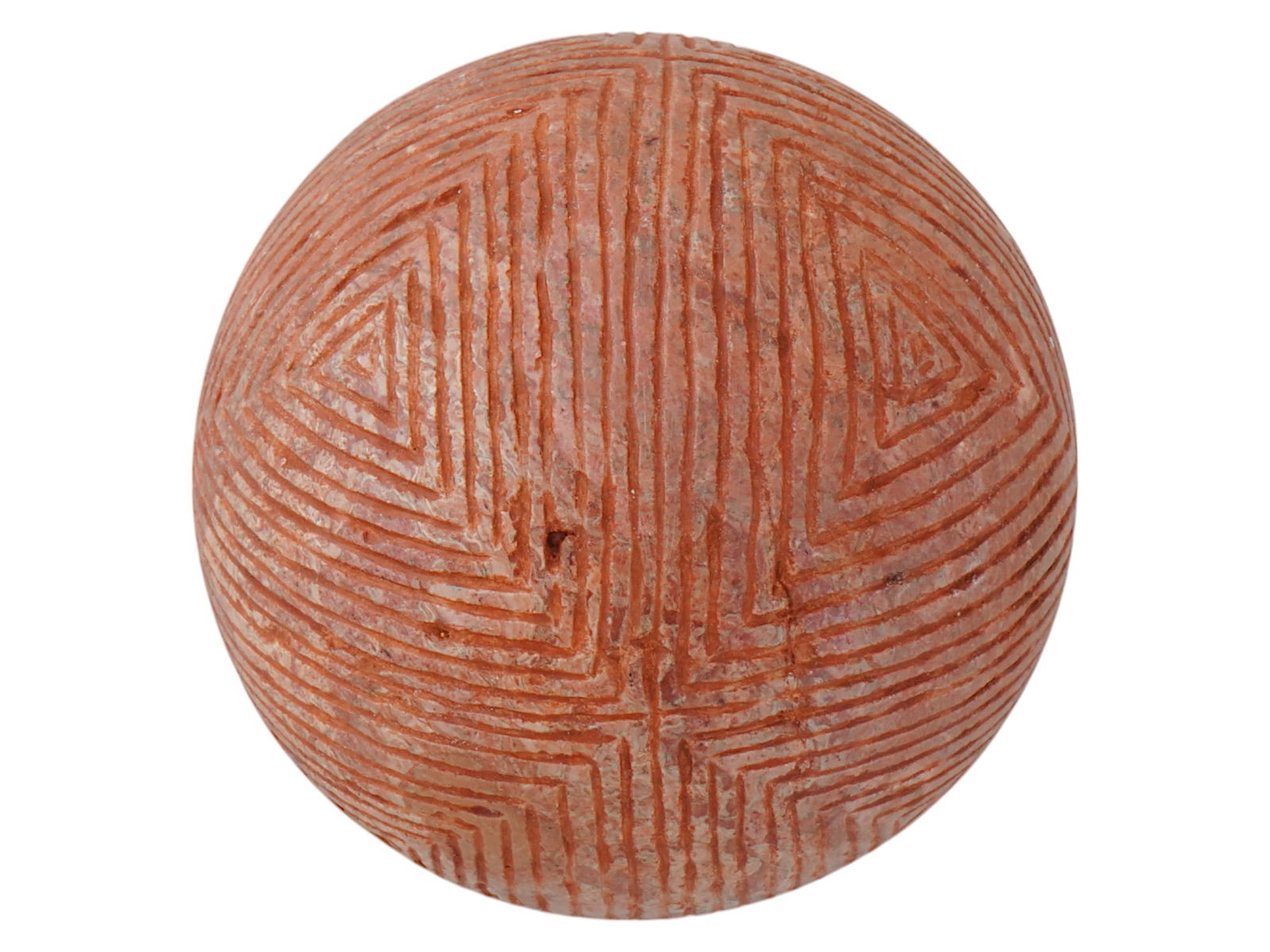 ANCIENT PRE COLUMBIAN ARAWAK TAINO STONE GAME BALL (1 of 4)