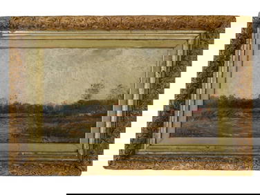 AMERICAN LANDSCAPE OIL PAINTING BY JULIAN ONDERDONK (1 of 5)