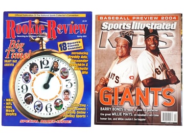 SPRING 2003 ROOKIE REVIEW AND 2004 SI FOR KIDS WITH CARDS
