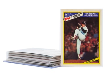 COLLECTION OF ROGER CLEMENS BASEBALL CARDS