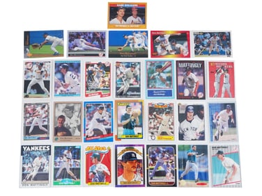 COLLECTION OF DON MATTINGLY BASEBALL CARDS