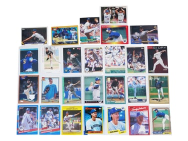 COLLECTION OF RANDY JOHNSON BASEBALL CARDS