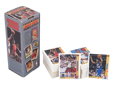 AMERICAN MICHAEL JORDAN LOCKER SERIES TRADING CARDS