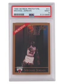 1990 SKYBOX PROTOTYPE MICHAEL JORDAN #41CARD PSA