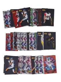 COLLECTION WILD CARD MATTE ALUMINATION FOOTBALL CARDS