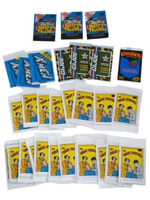 COLLECTION OF SEALED MOVIE TV CARDS STICKER PACKS