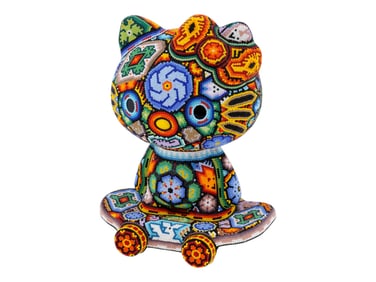 US MEXICAN SCULPTURE BY CHROMA RICK WOLFRYD W COA