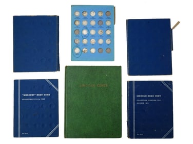 ANTIQUE AND VINTAGE AMERICAN COIN FOLDERS