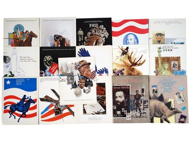 US POSTAL SERVICE SOUVENIR MINT SETS OF STAMPS