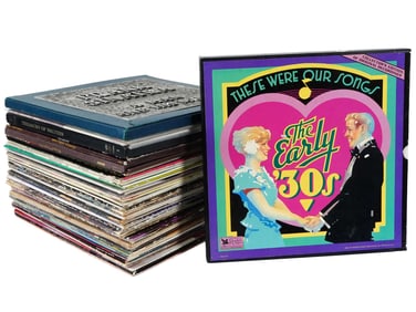 COLLECTION OF VINTAGE MIXED MUSIC VINYL RECORDINGS