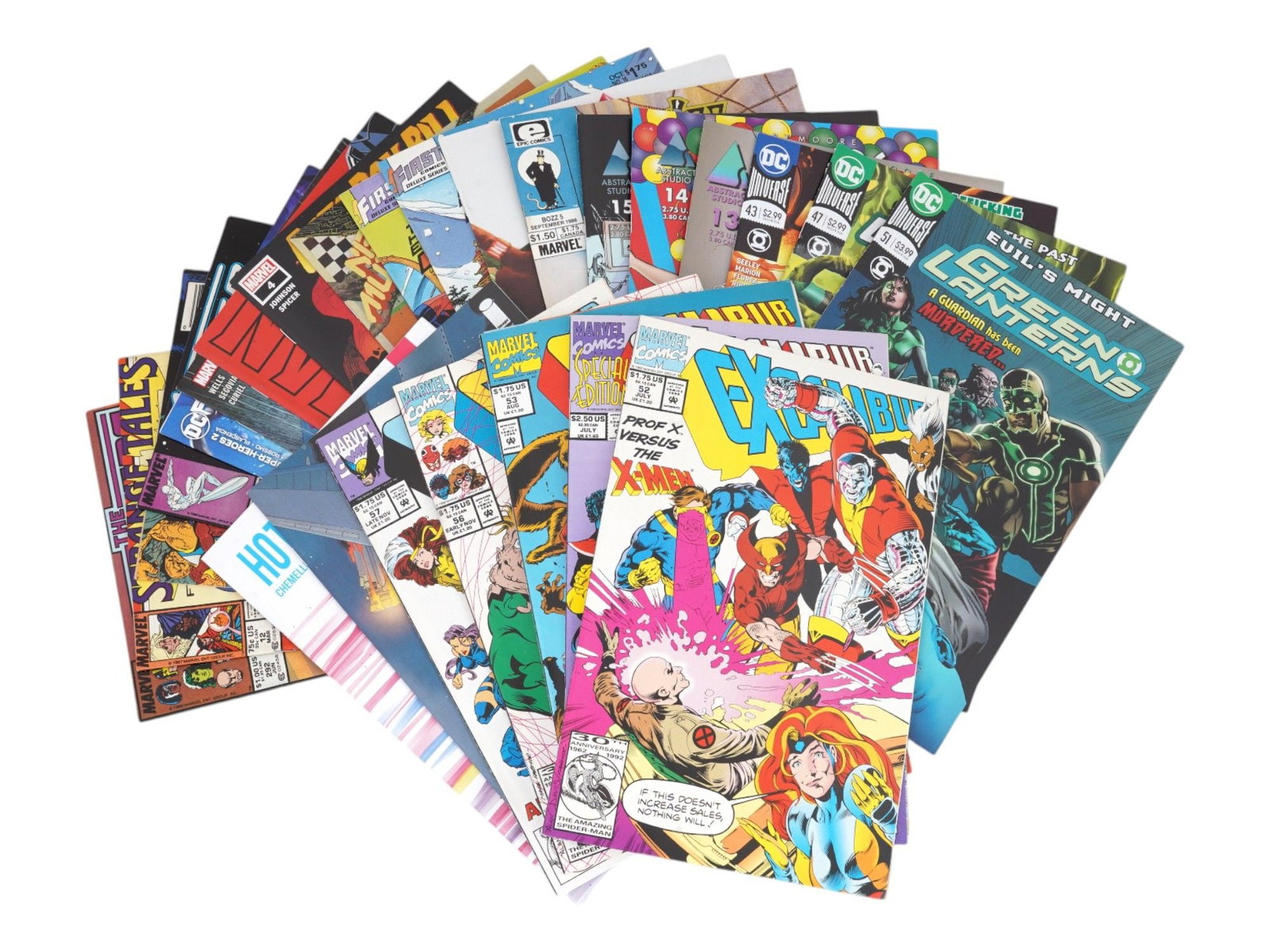 LARGE COLLECTION OF AMERICAN ILLUSTRATED COMIC BOOKS (1 of 5)