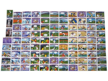 VINTAGE 1990 UPPER DECK COMIC BALL BASEBALL CARDS