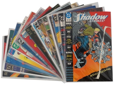 GROUP OF AMERICAN ILLUSTRATION DC SUPERHERO COMICS