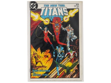 1984 AMERICAN THE NEW TEEN TITANS DC COMIC BOOK