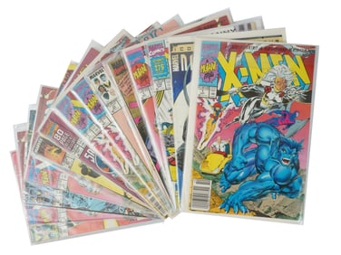 COLLECTION OF AMERICAN MARVEL ILLUSTRATED COMIC BOOKS