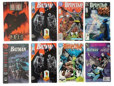 COLLECTION OF AMERICAN DC ILLUSTRATED COMIC BOOKS