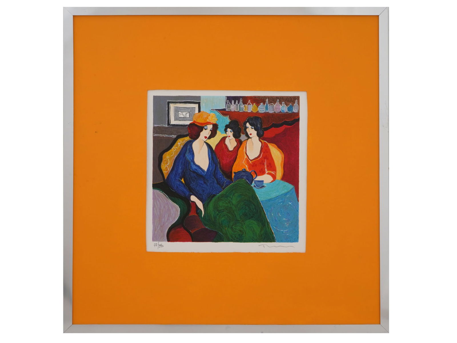 LTD ISRAELI SERIGRAPH PRINT BY ITZCHAK TARKAY SIGNED (1 of 5)