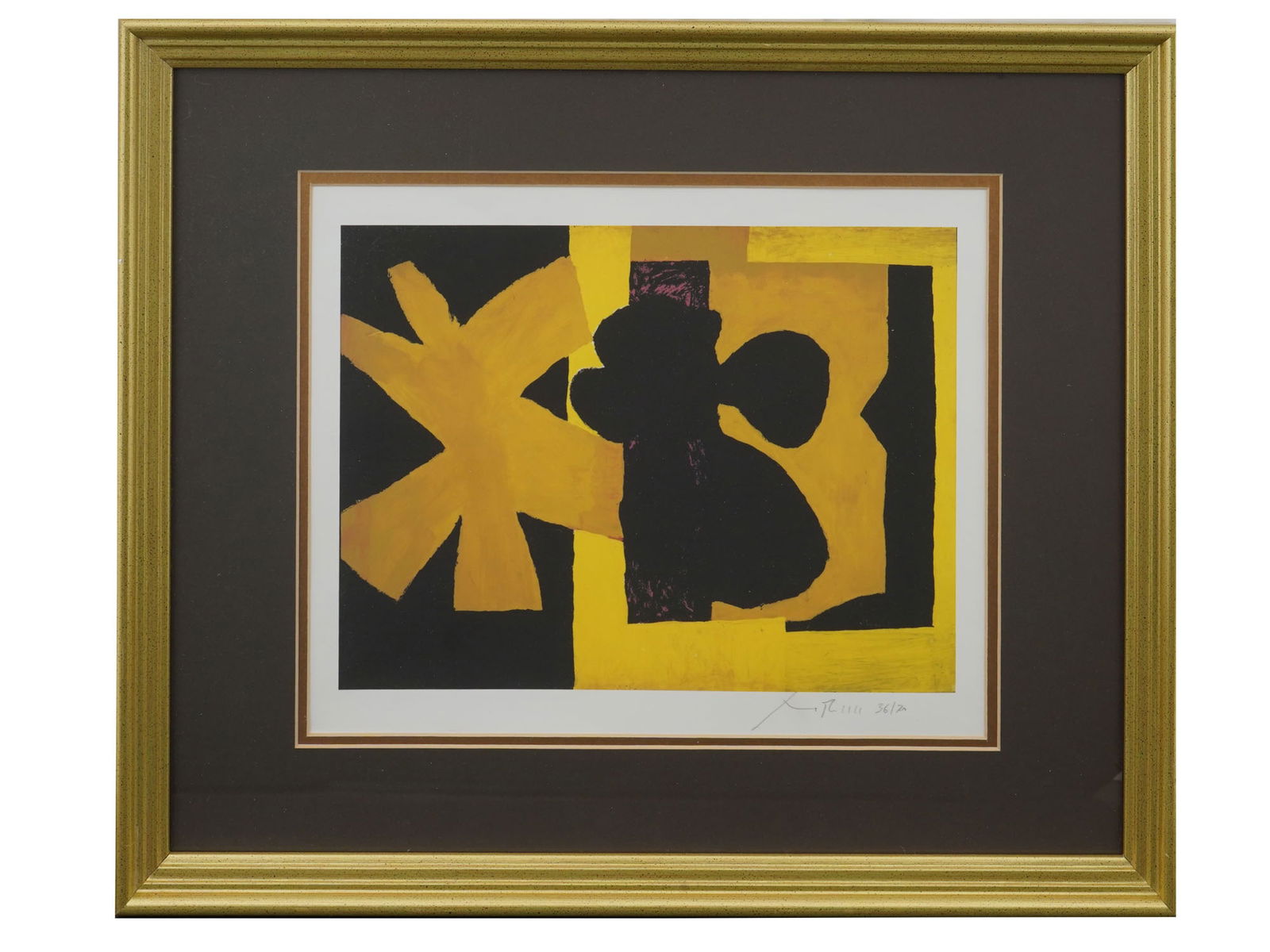 LTD AMERICAN LITHOGRAPH BY ROBERT MOTHERWELL SIGNED (1 of 5)