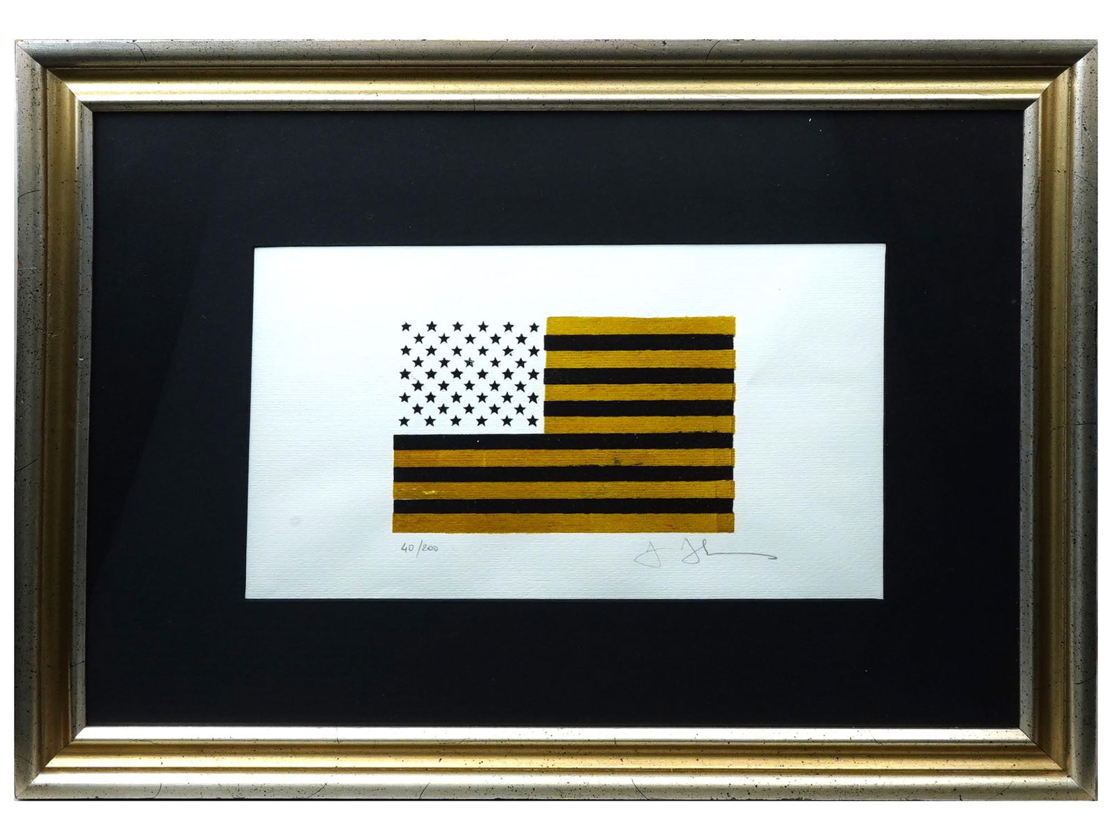 LTD AMERICAN COLOR LITHOGRAPH BY JASPER JOHNS SIGNED (1 of 3)