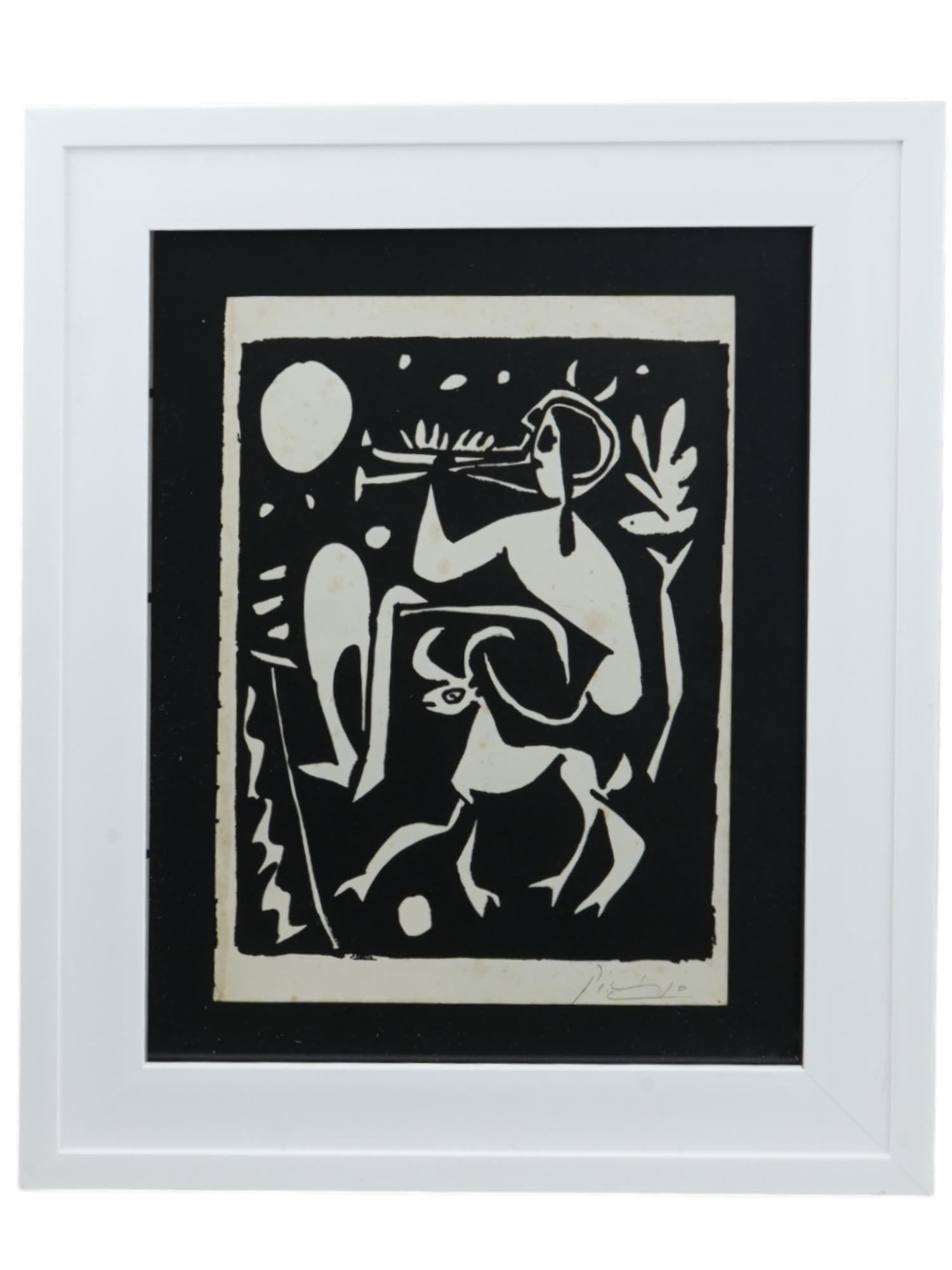 AFTER PABLO PICASSO SPANISH MODERNIST LITHOGRAPH (1 of 5)
