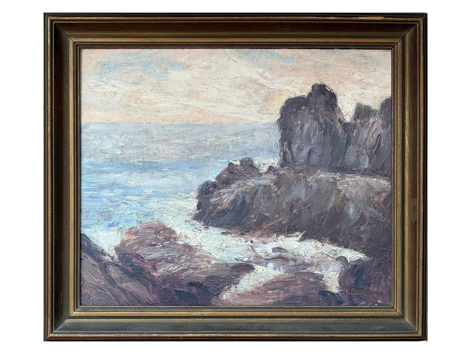 ANTIQUE AMERICAN OIL PAINTING BY WILLIAM PARTRIDGE (1 of 5)