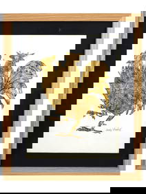 AFTER ANDY WARHOL AMERICAN PAINTING KING RIDING ROOSTER (1 of 4)