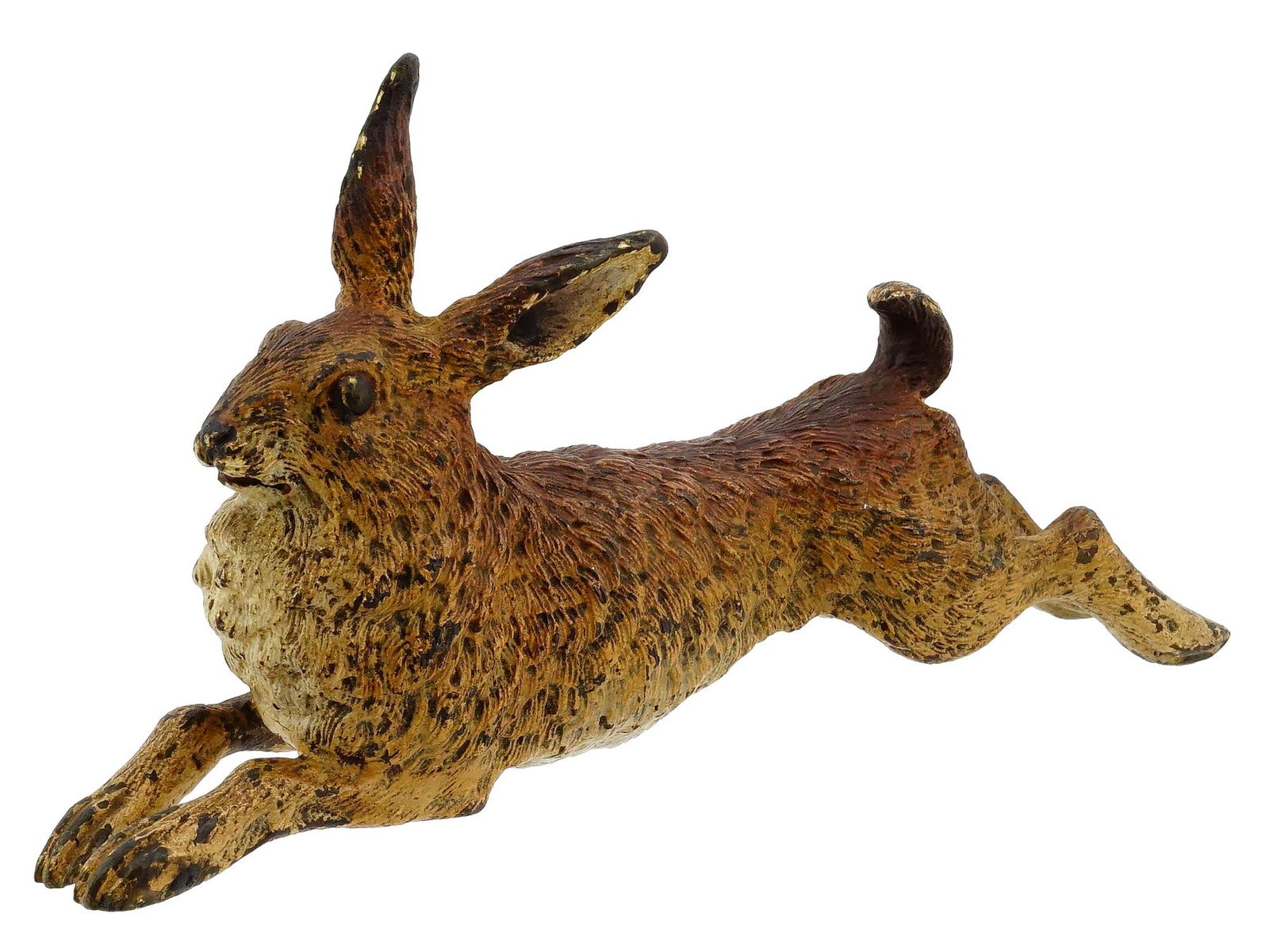 ANTIQUE VIENNA MANNER GILT BRONZE FIGURE OF RABBIT (1 of 7)
