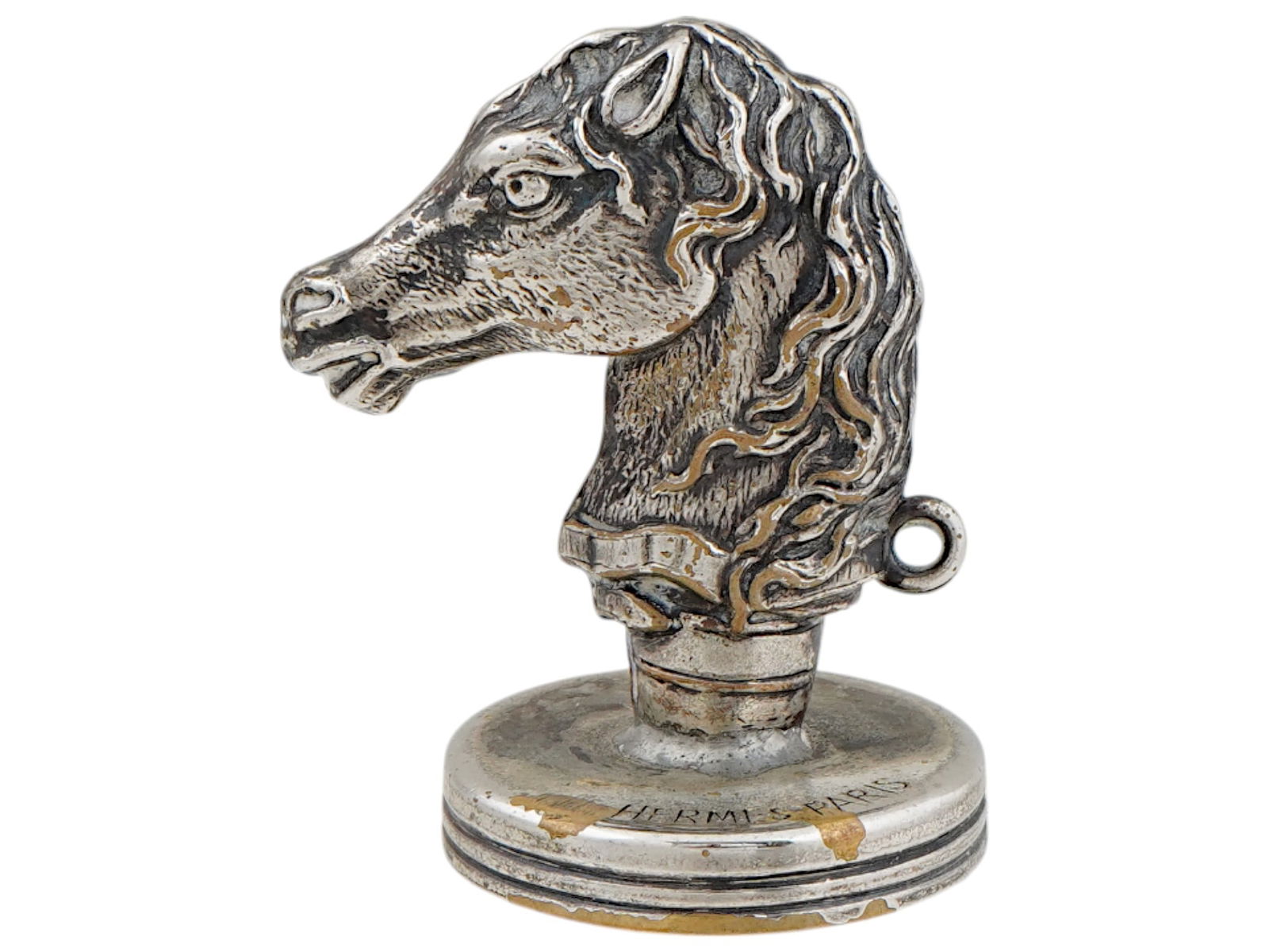 HERMES PARIS MANNER HORSE HEAD SCULPTURAL SEAL (1 of 7)