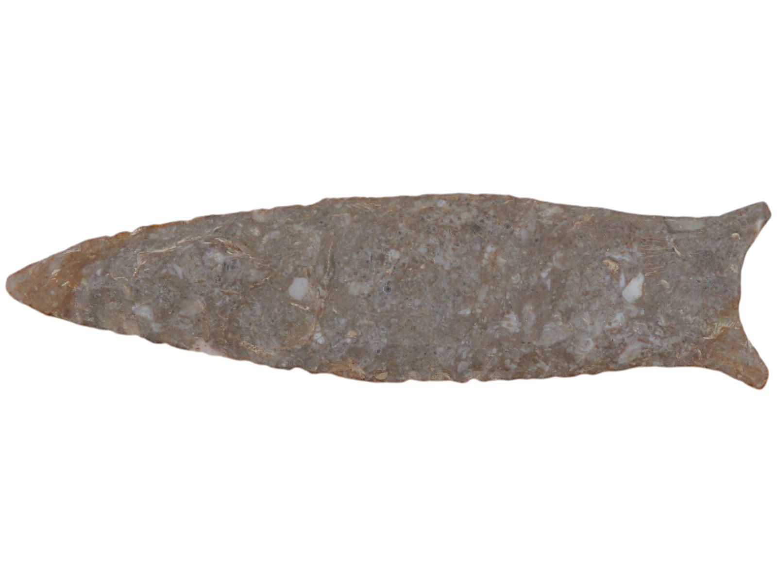 ANCIENT NATIVE AMERICAN INDIAN PALEO QUAD ARROWHEAD (1 of 3)
