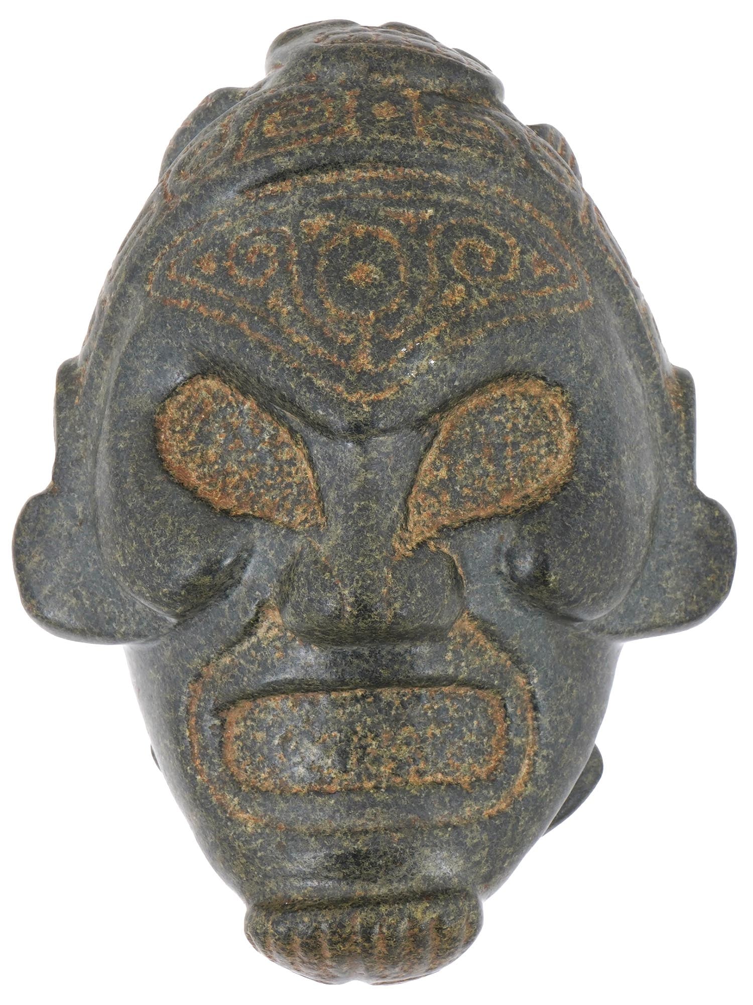 ANCIENT PRE COLUMBIAN TAINO ARAWAK STONE IDOL FIGURE (1 of 4)