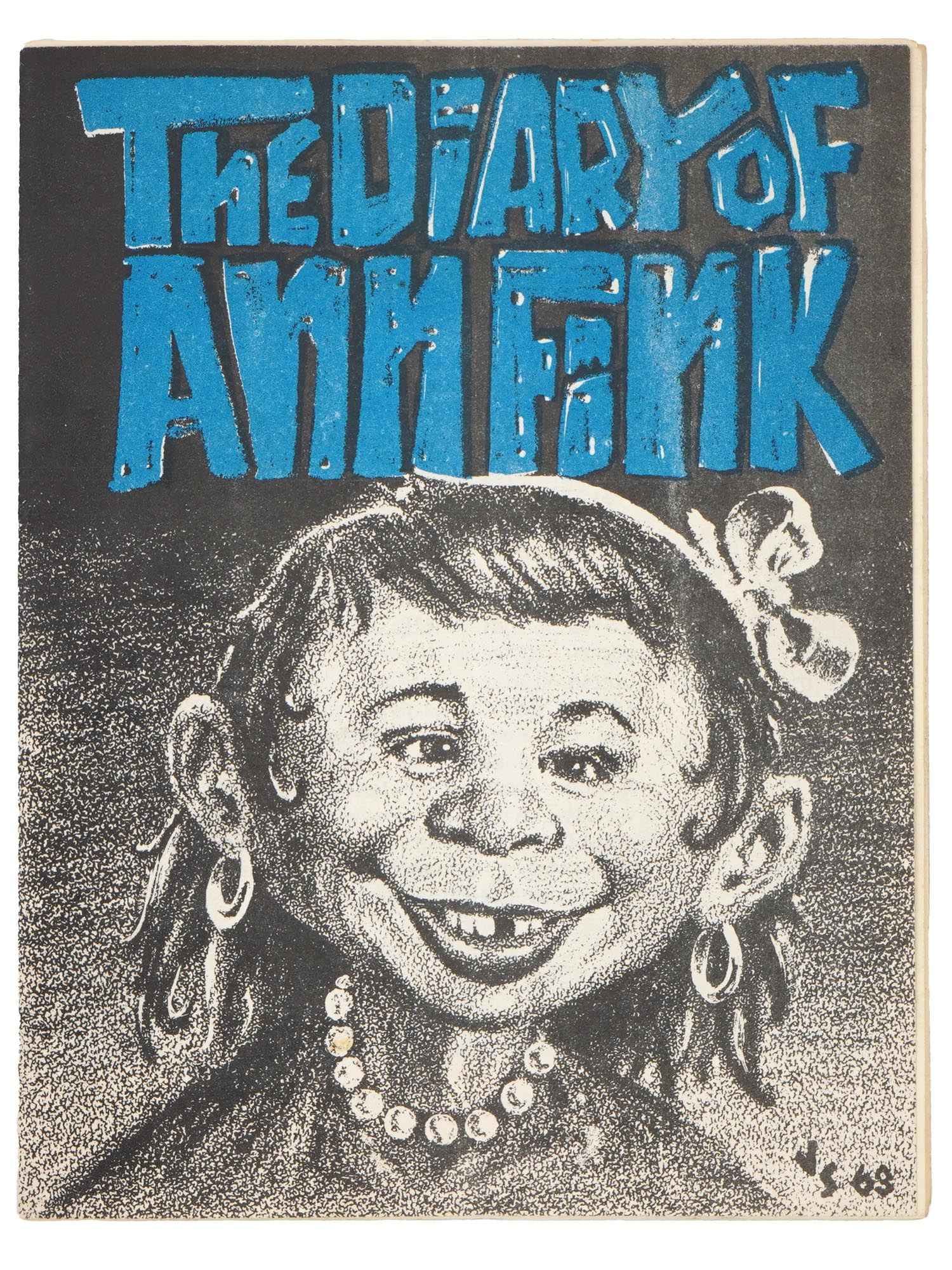 ANTI SEMITIC PROPAGANDA BOOKLET DIARY OF ANN FINK: An American antisemitic propaganda booklet, The Diary of Ann Fink. Published by Hoax-Busters Press, Arlington, Virginia, 1963. The booklet contains photographs of Nazi atrocities and concentration cam