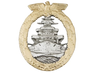GERMAN WWII TYPE KRIEGSMARINE HIGH SEAS FLEET BADGE