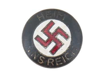 WWII NAZI GERMAN NSDAP IN LUXEMBOURG ENAMEL BADGE