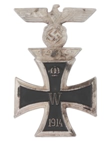 WWII NAZI GERMAN IRON CROSS CLASP F WWI VETERANS